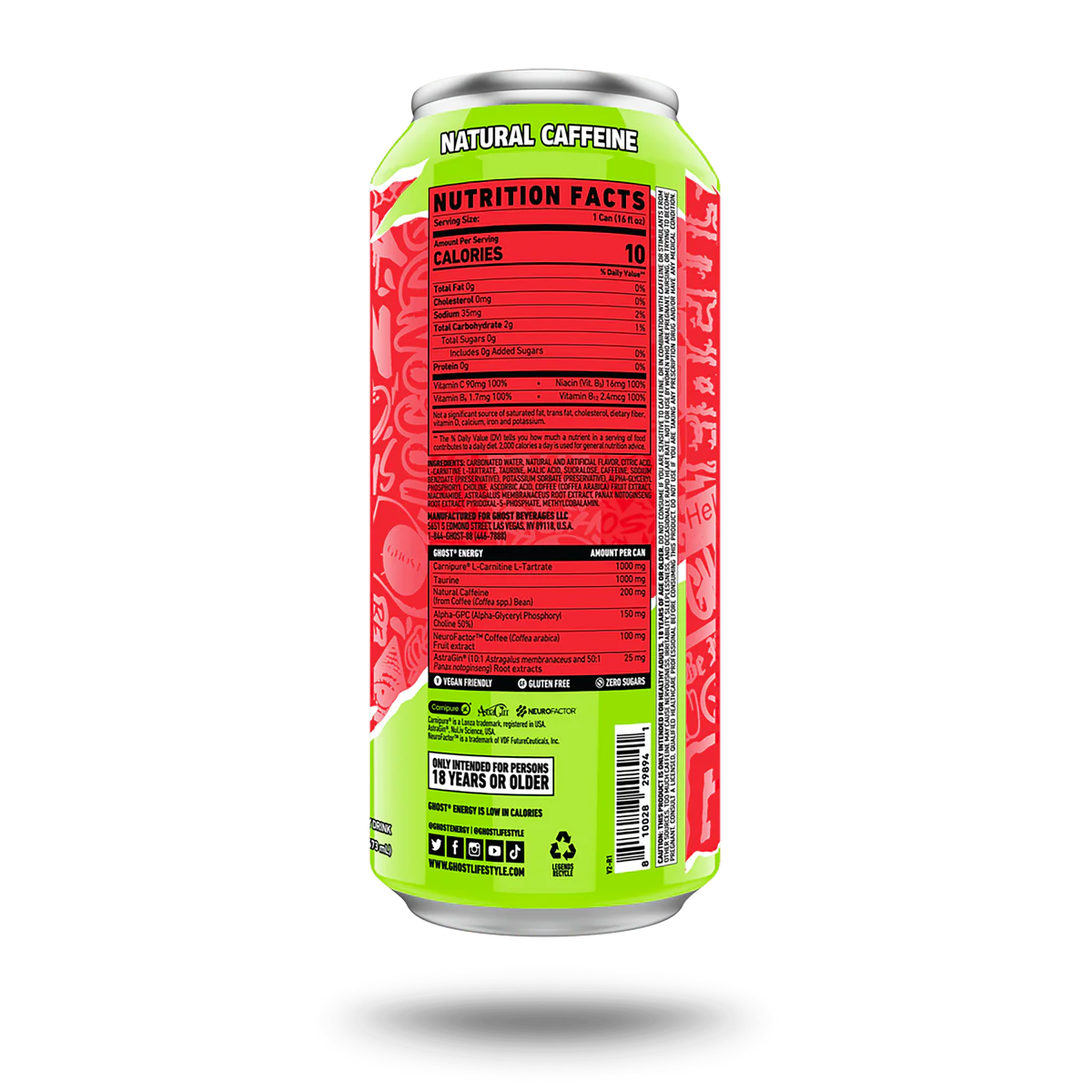 GHOST® ENERGY - Cherry Limeade