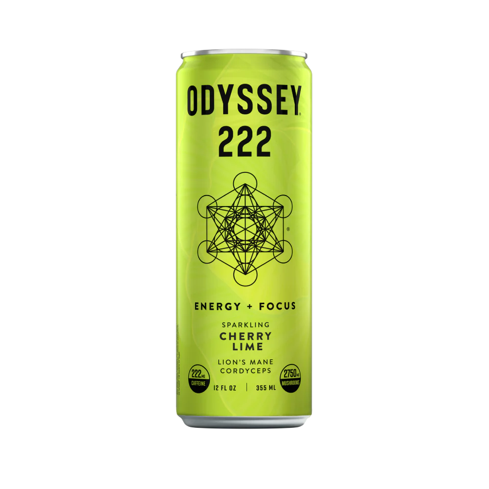 Odyssey Elixir - Cherry Lime 222 Sparkling Energy Drink
