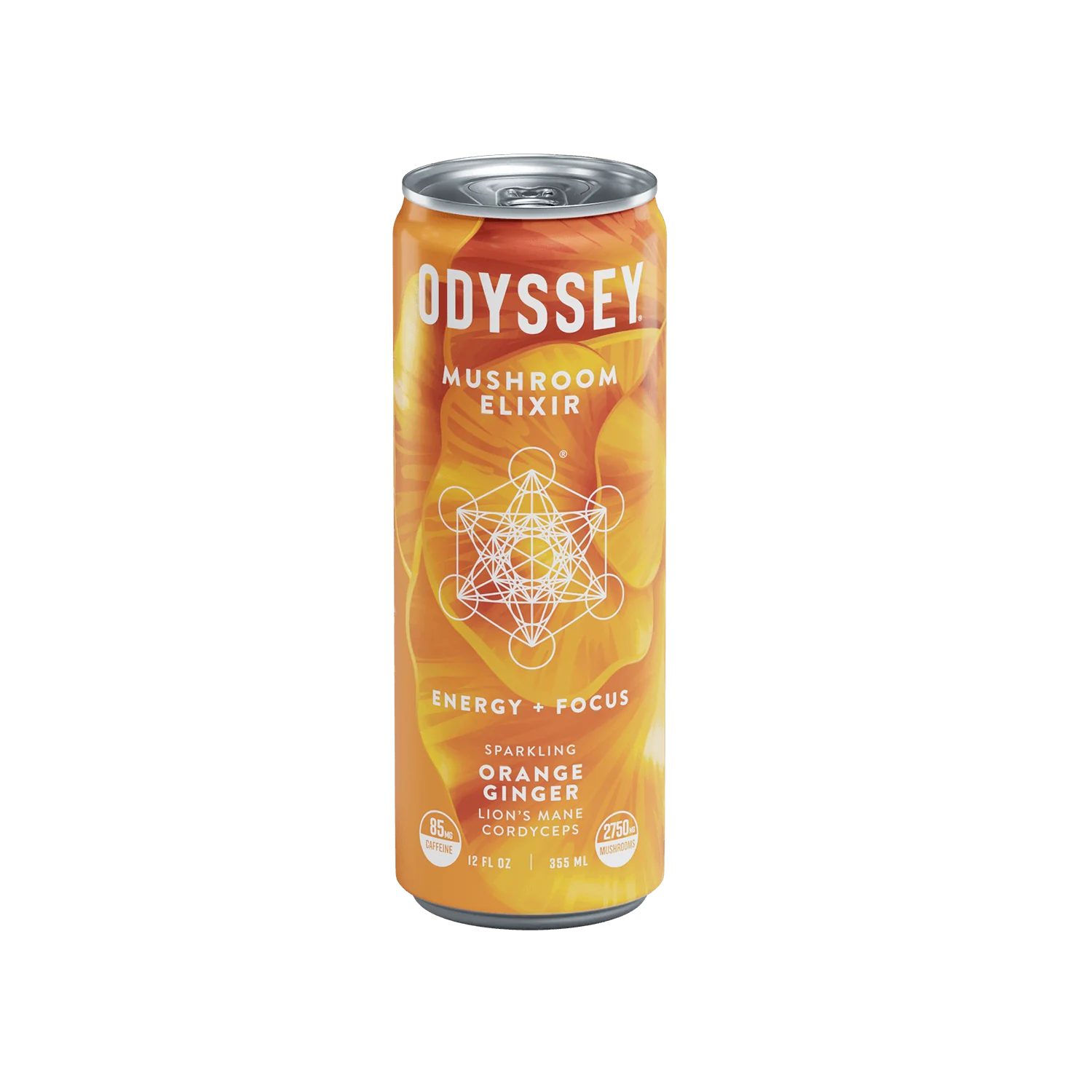Odyssey Elixir - Orange Ginger Core Sparkling Energy Drink